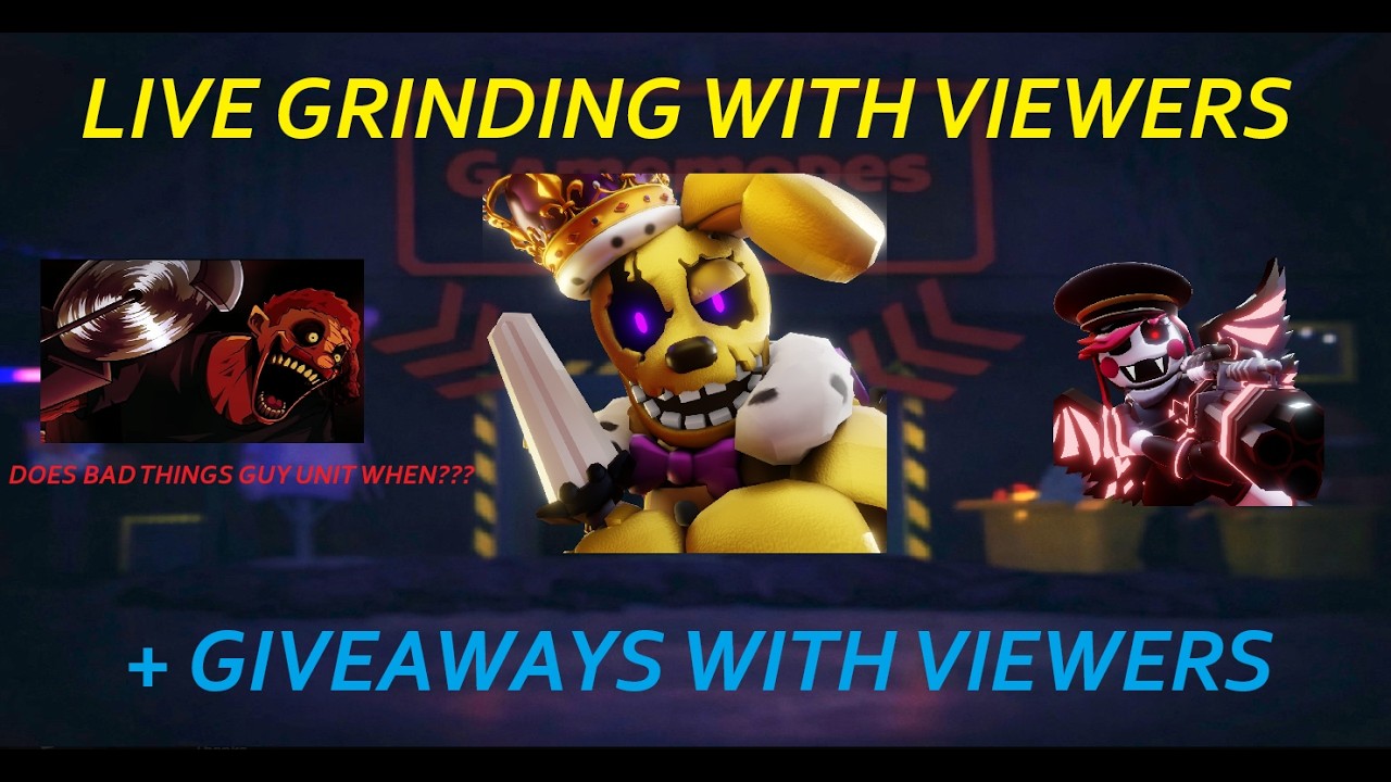 LIVE GRINDING WITH VIEWERS FNTD 2