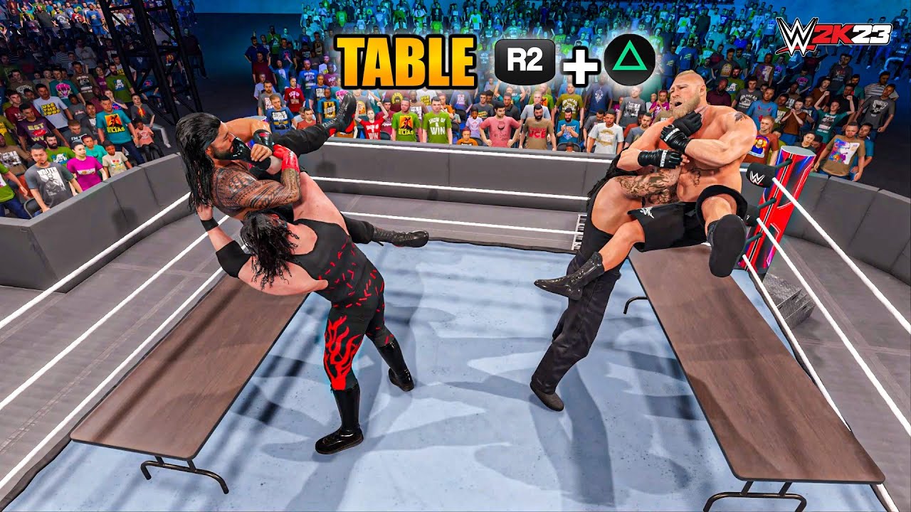 All Table Finishers in WWE 2K23
