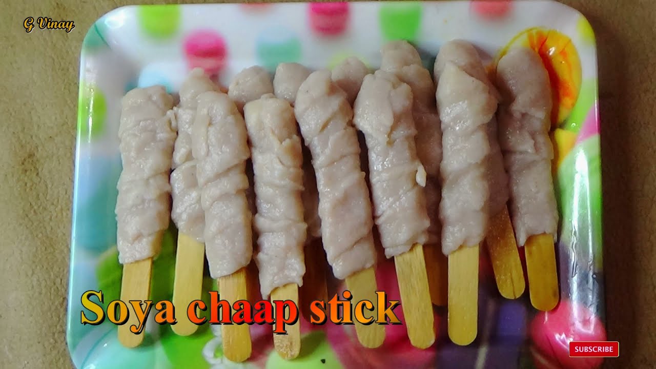 How to make Soya Chaap Sticks? / சோயா சாப் ஸ்டிக் செய்வது எப்படி ? - G Vinay
