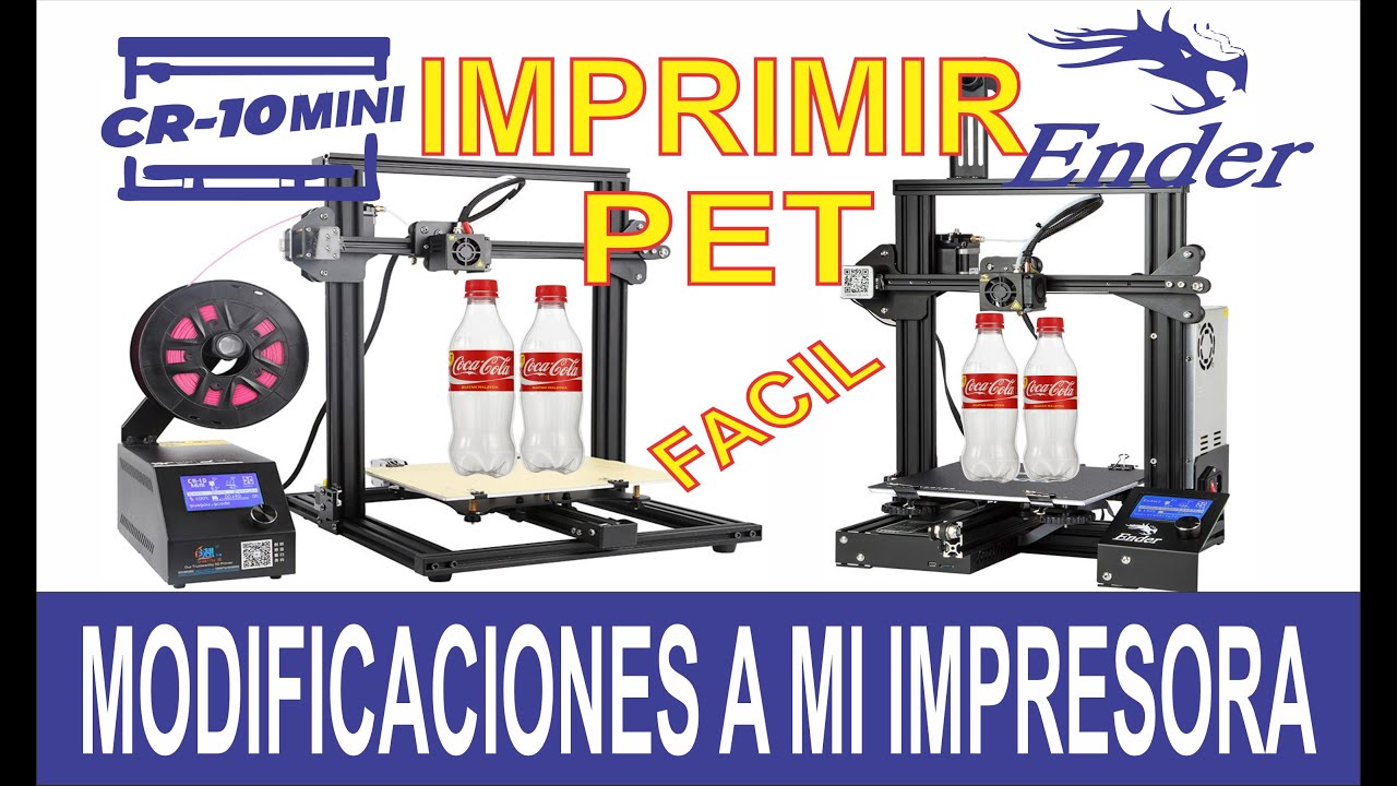 MODIFICA TU IMPRESORA PARA IMPRIMIR PET CASERO ((sin complicaciones ))