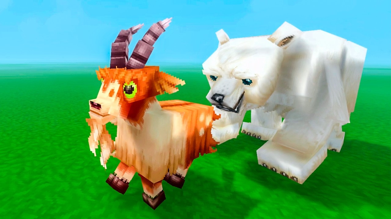 Polar Bear hunting prey - HYTALE NPCS