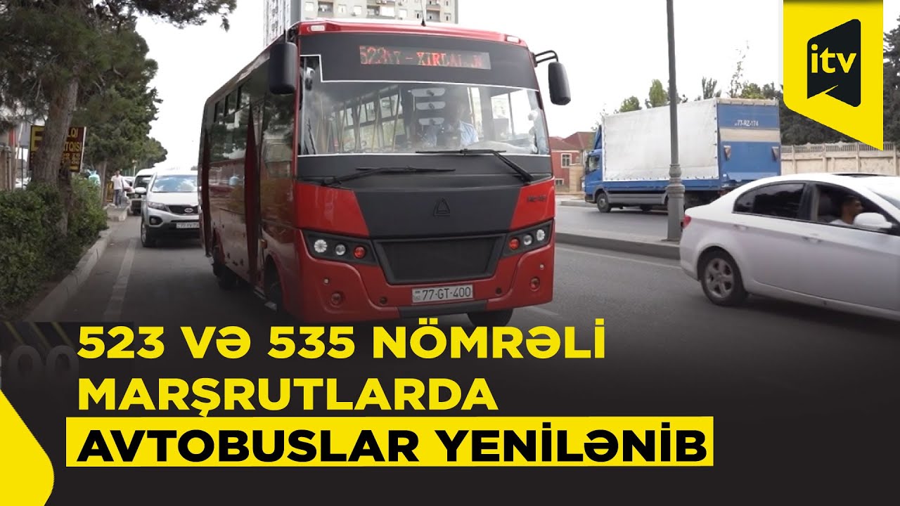 Xırdalan-Sumqayıt və Xırdalan-Novxanı Marşrutlarında Komfortlu Avtobuslar İstismara Verildi