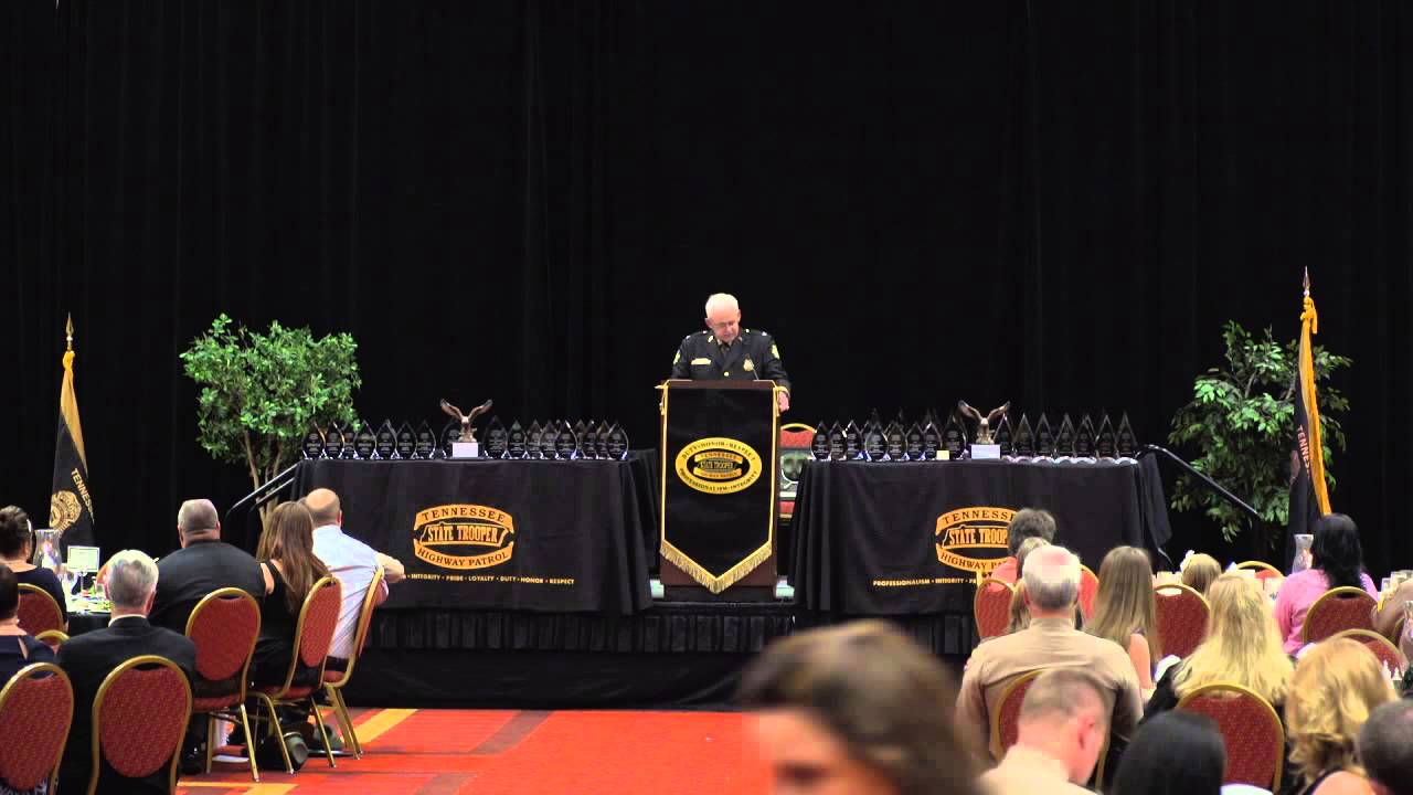 TN Dept  of Safety & Homeland Security Trooper & Dispatcher of the Year Awards for 2015