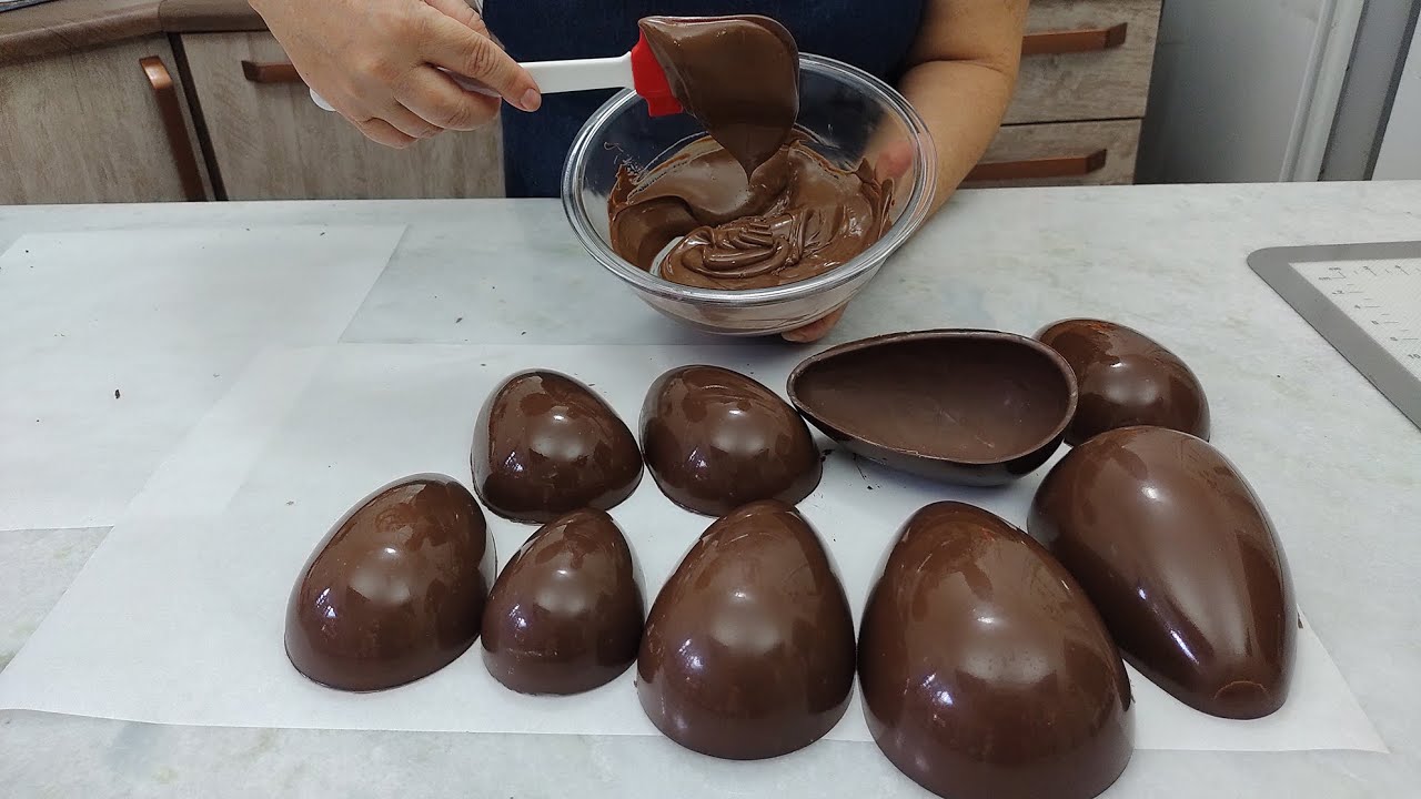 📢 Cobertura Fracionada ou Chocolate Muito Grossa? Dá Para Fazer Ovo de Páscoa? Descubra Agora! 🍫🐰
