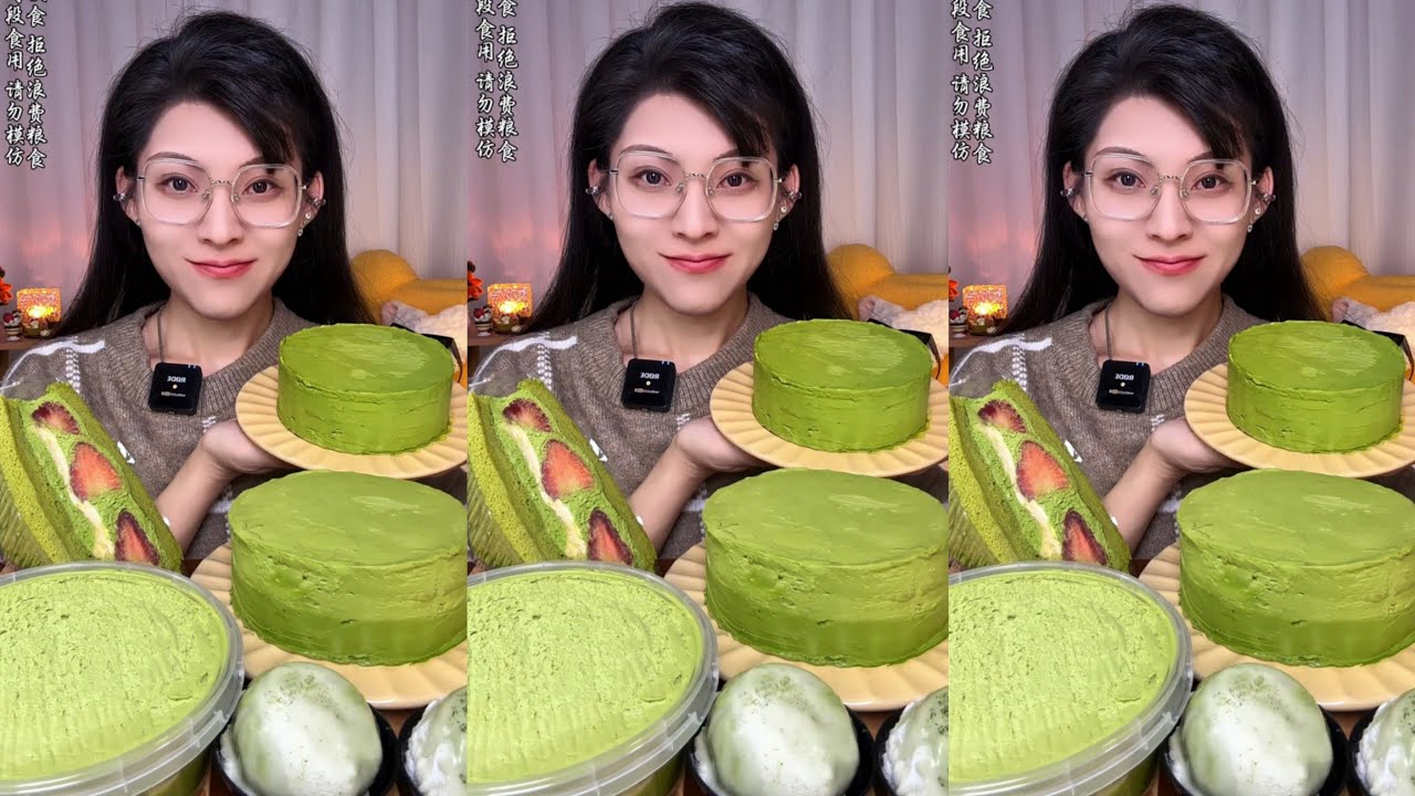 ASMR] Dessert Mukbang🎂🍰🍫🧀🍪🍩(Creamy Crepe Cakes) 디저트 먹방 #chocolate #cakes #creamycake