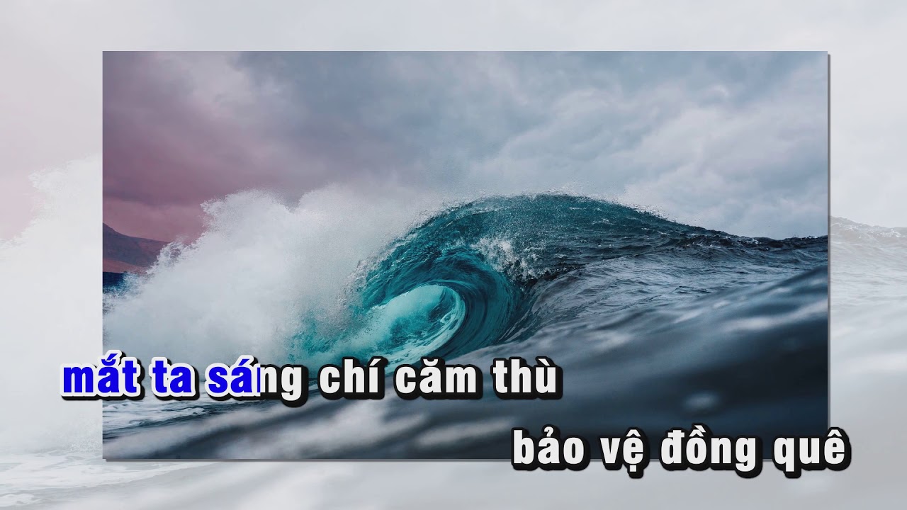 KARAOKE H&agrave;nh qu&acirc;n xa # ST Đỗ Nhuận # NHẠC SỐNG KTV