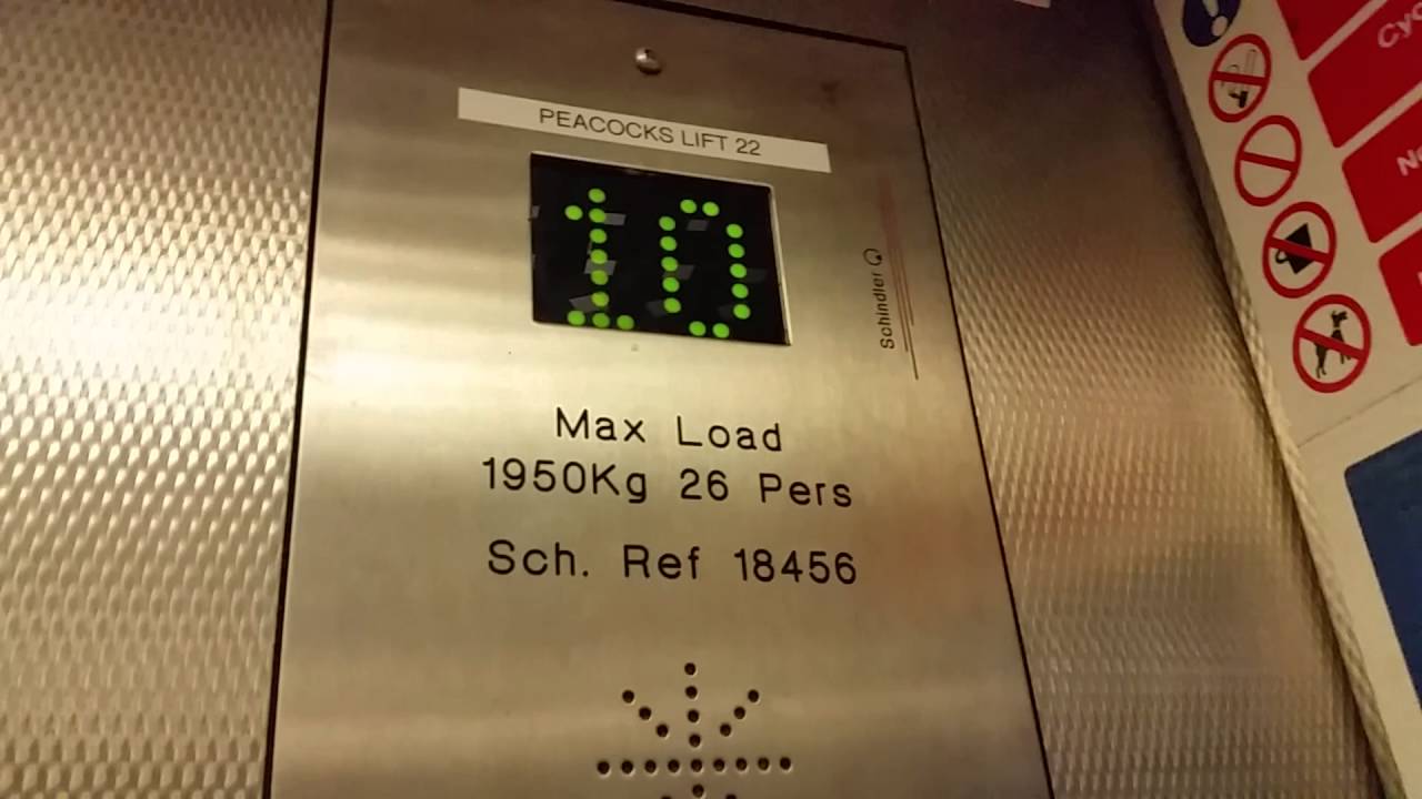 Schindler Lift @ Red Car Park in Woking