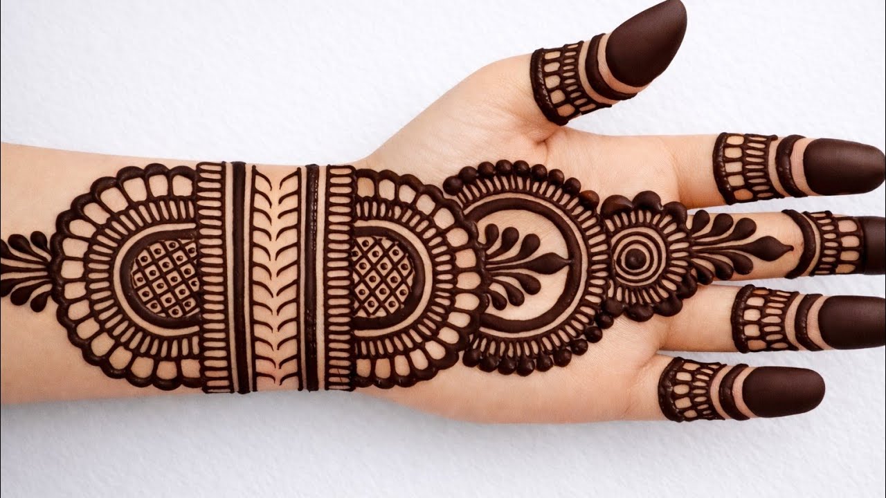 Very Simple Beautiful Mehndi Design। Front Hand Mehndi Design । Eid  Mehandi Design । Mehndi Design 