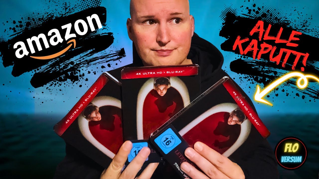 Amazon & Steelbooks: 3× bestellt – 3× beschädigt!