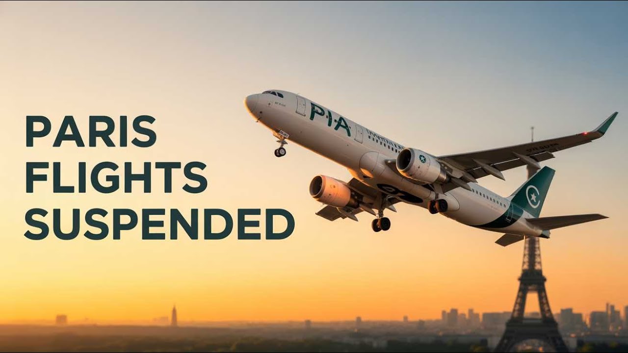 Why PIA Suspended Lahore-Paris Flight?