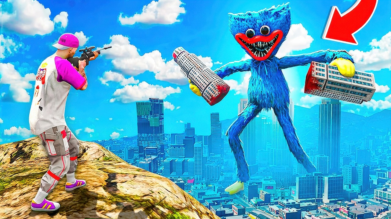 L-am GASIT pe TITAN HUGGY WUGGY in GTA 5!