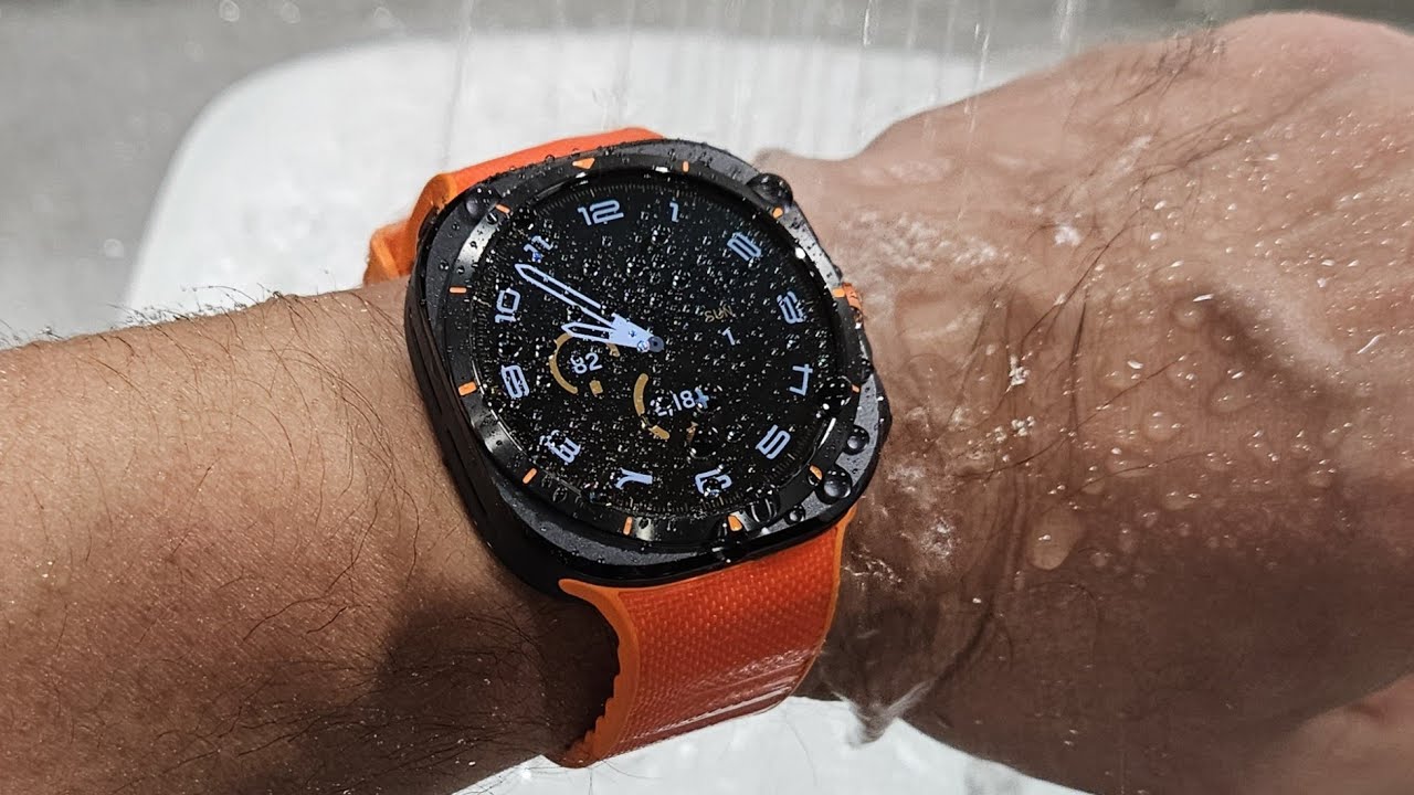 Galaxy Watch Ultra WATER test. OVERHEAT warning