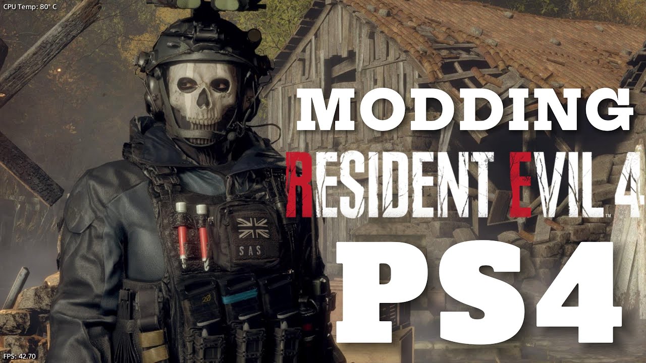 HOW TO MOD RE4 REMAKE ON PS4 2026 #residentevil4remake #ps4