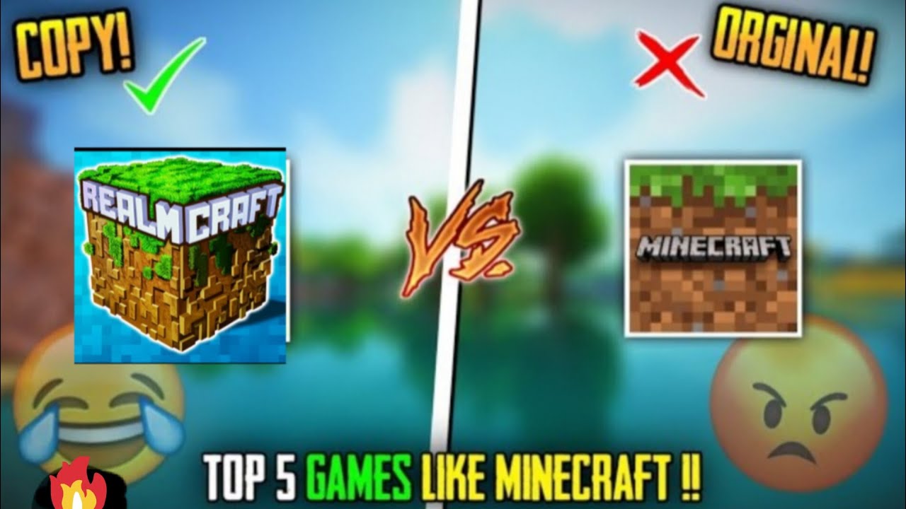 COPIES OF MINECRAFT WHICH ARE ACTUALLY BETTER!!! #minecraft #gaming 