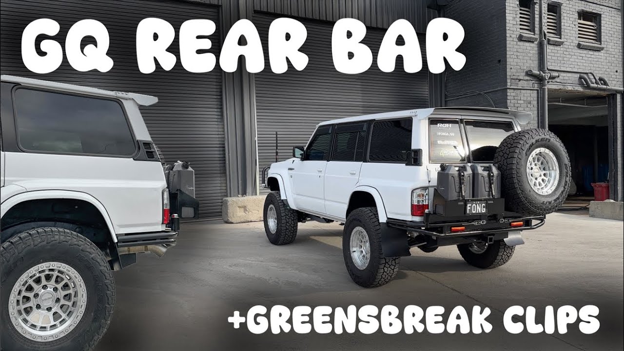 GQ Patrol Rear Bar & More