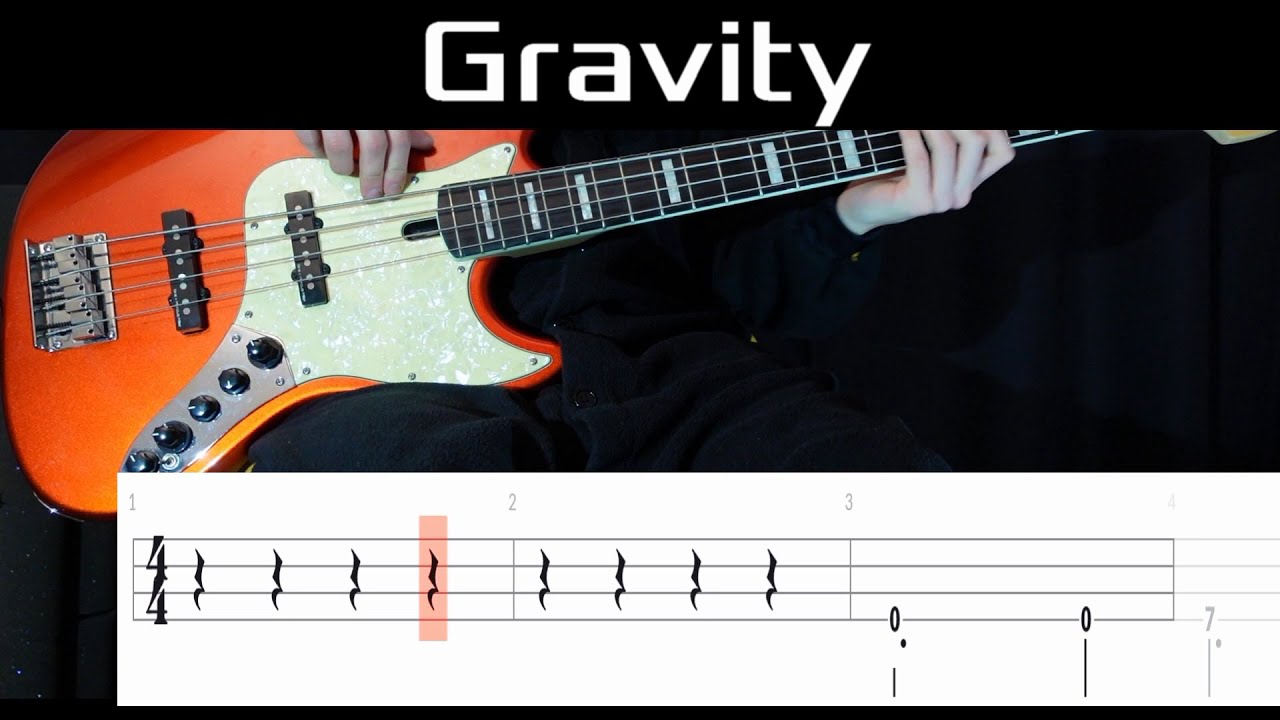 Gravity (ONEWE) - Bass Cover WITH TABS