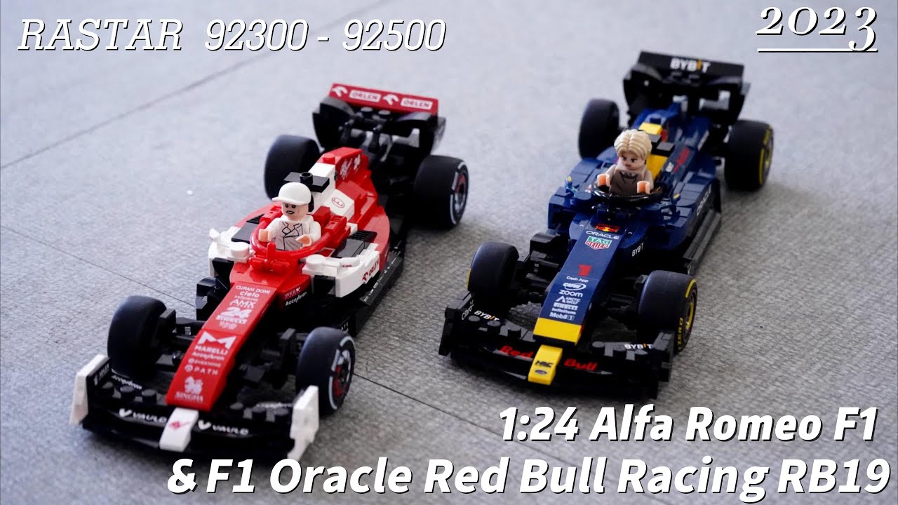 【RASTAR 92300-92500】 1:24 Alfa Romeo F1 & F1 Oracle Red Bull Racing RB19