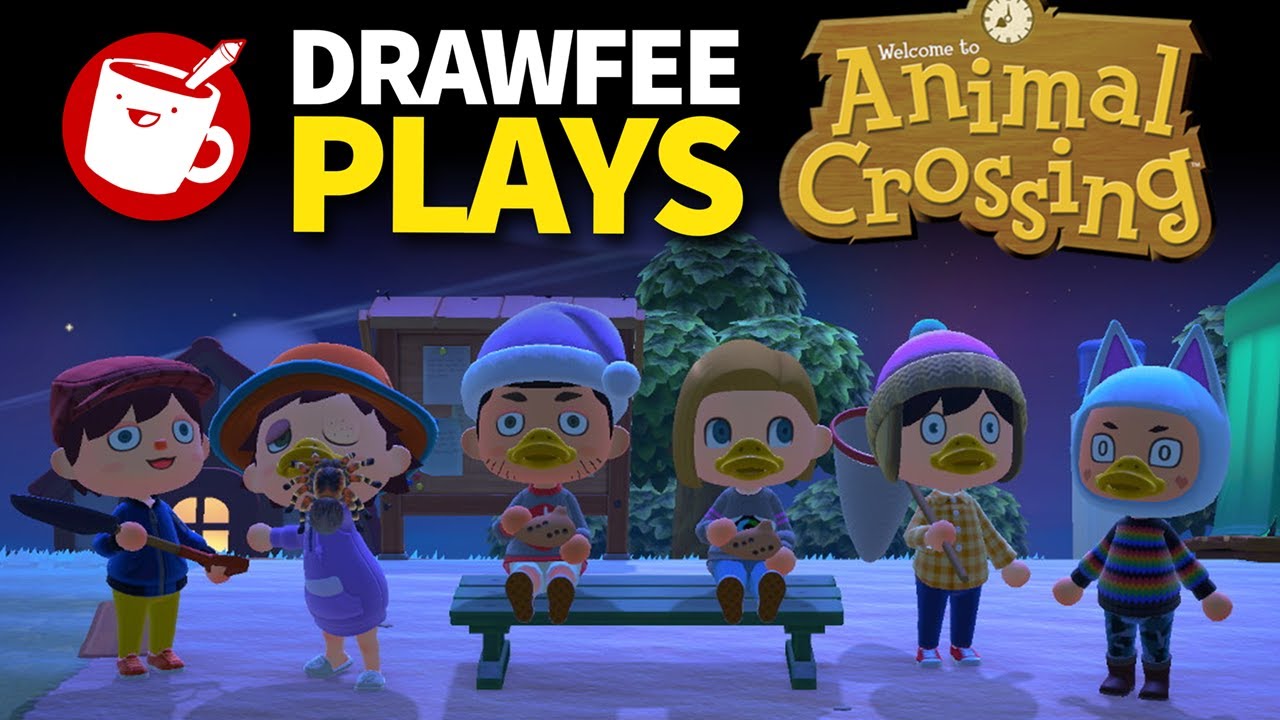 Drawfee Plays Animal Crossing