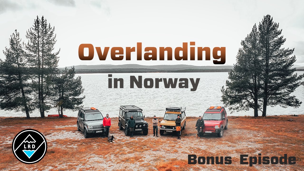 OVERLANDING in NORWAY Oktober 2021 Part 3 Bonus - Epic Norwegian Sunset - Land Rover Drive