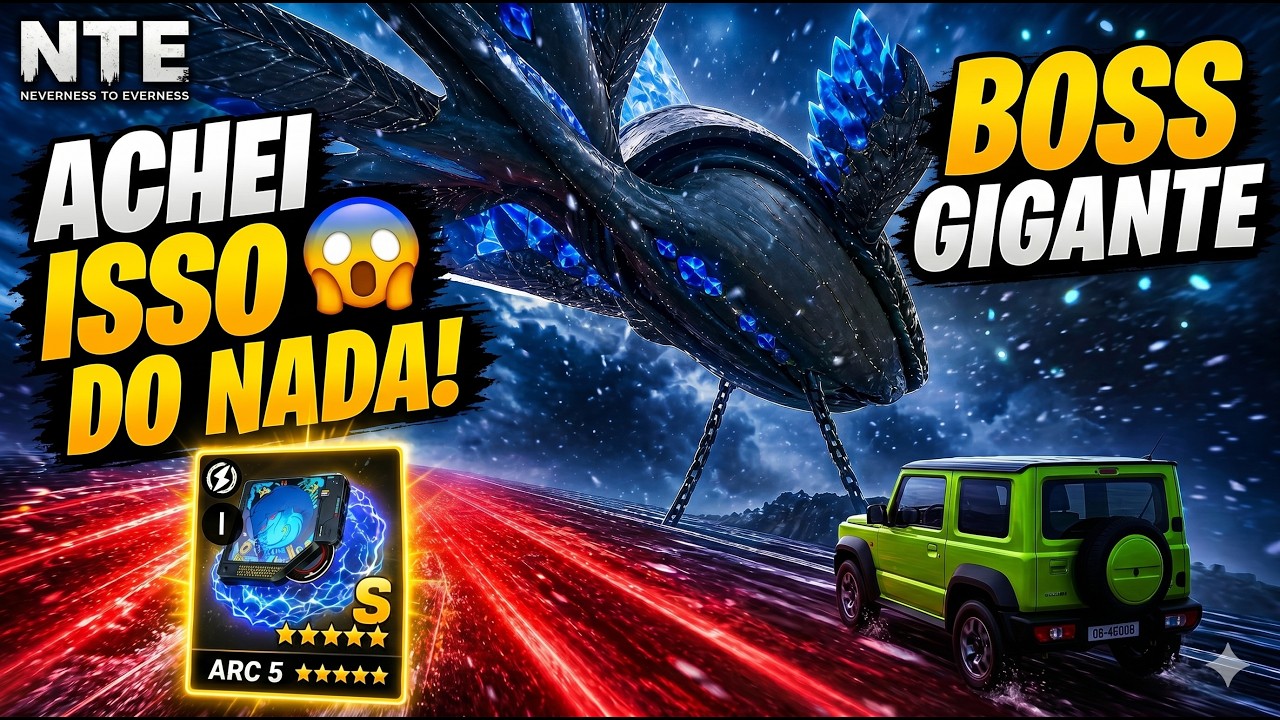 👉 NTE: Encontrei Baleia Gigante do Nada 😱 Drop ARC 5⭐Song of the Whale Rank S
