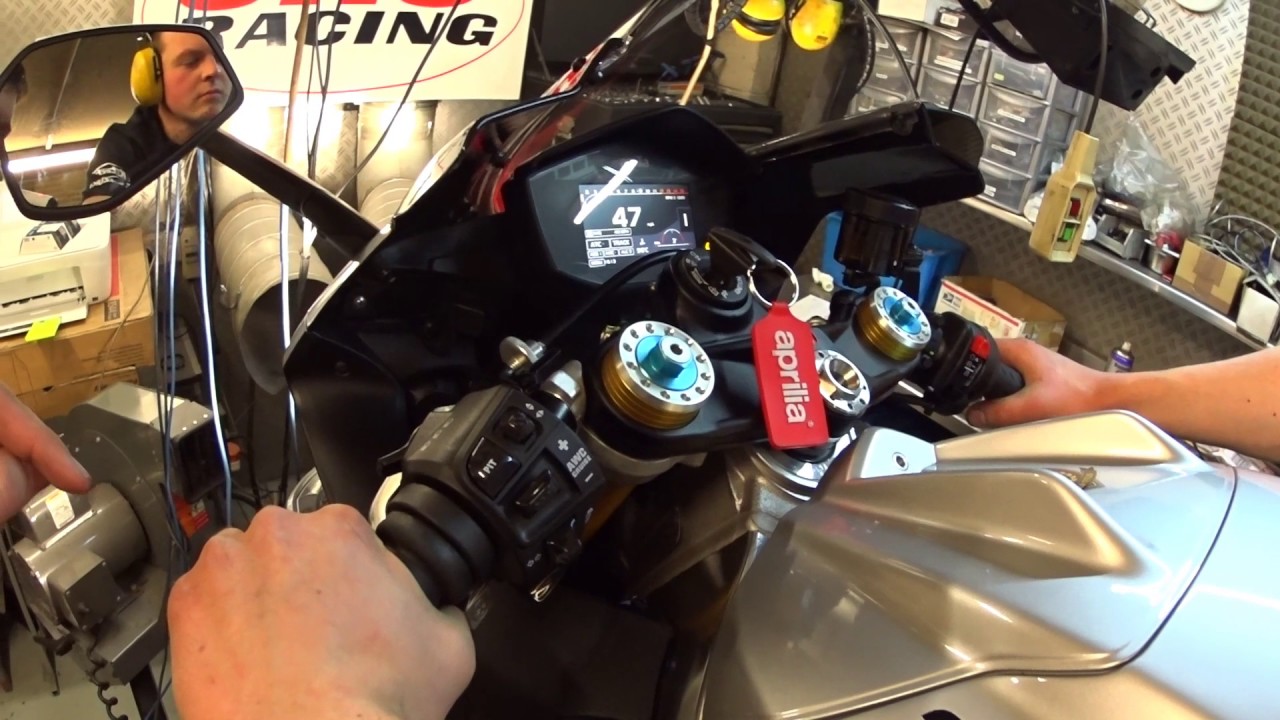 2017 Aprilia RSV4 RF - Dyno Run!