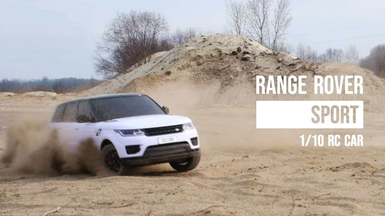Range Rover Sport - 1/10 Remote Control Car. Sand Bashing