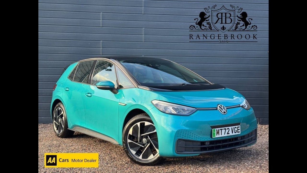 2022 VOLKSWAGEN ID.3 Pro Performance 58kWh Life Hatchback 5dr Electric Auto
