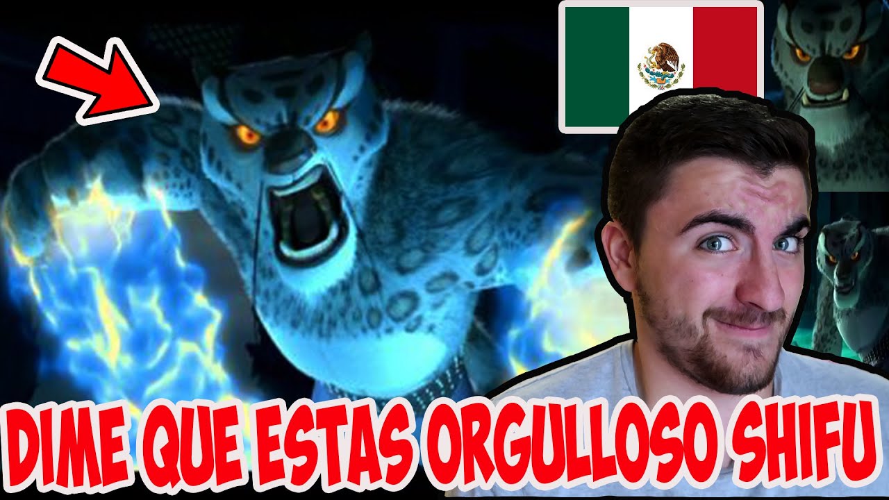 ESPAÑOL REACCIONA a KUNG FU PANDA LATINO💥 | DIME QUE ESTAS ORGULLOSO DE MI SHIFU 😪| *JEFFAR VLOGS*😱