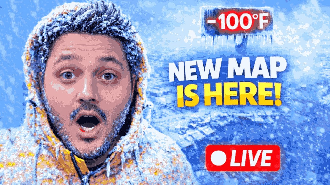 Warzone Live: Surviving the -100°F New Map! 🧊🔥