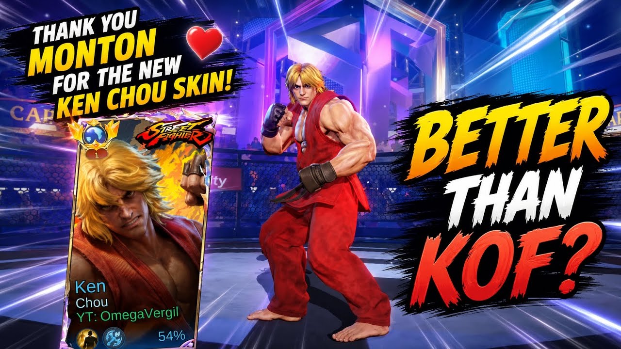 KEN CHOU SKIN IS FINALLY HERE || THANK YOU MOONTON || BETTER THAN KOF?