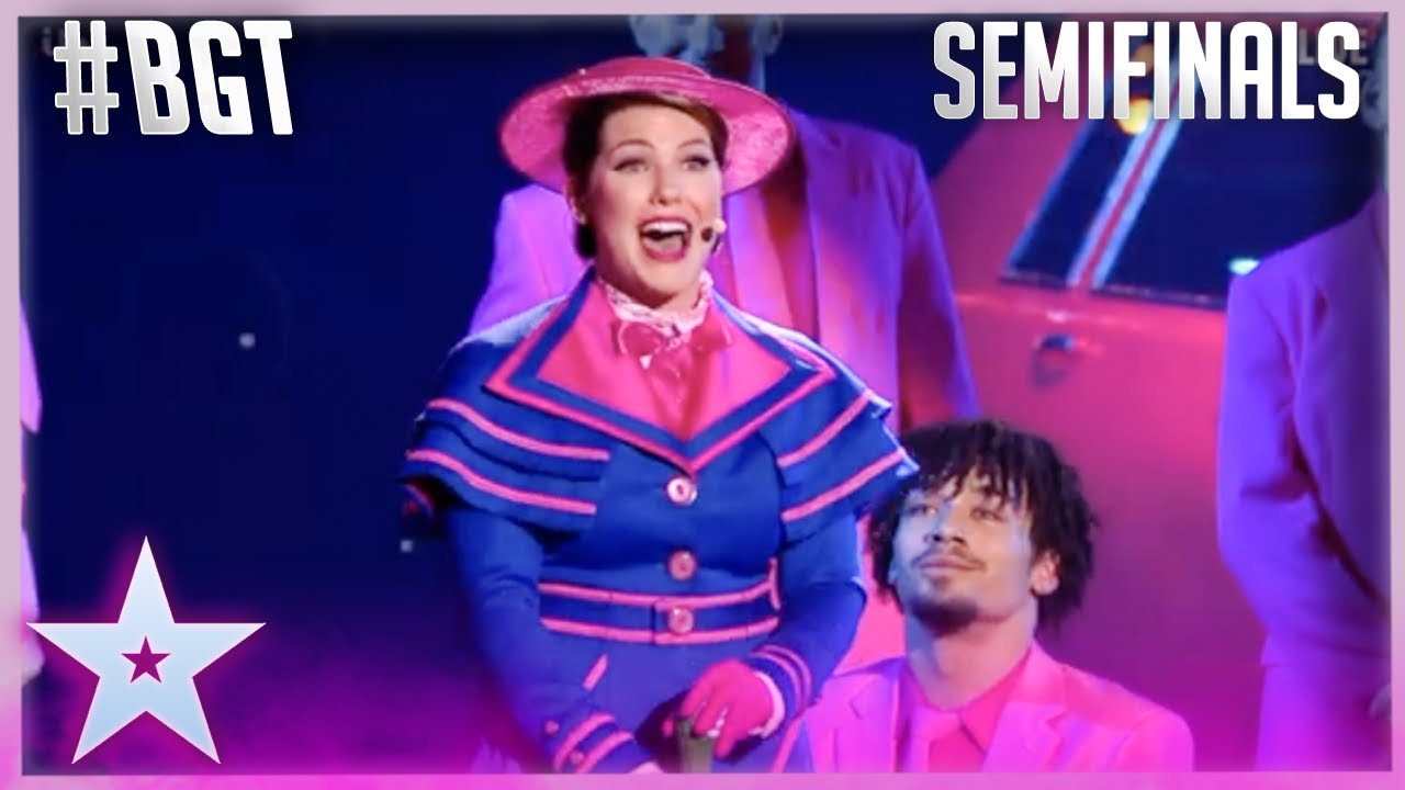 Mary Poppins RAPS on LIVE TV? The Poppins You HAVEN'T Seen Before!| Semi Finals BGT 2022