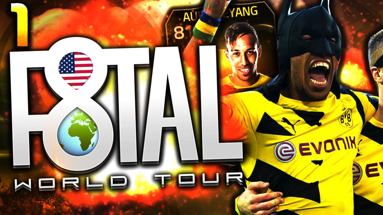 THE FIFA BATMAN! F8TAL WORLD TOUR SIF AUBAMAYENG! FIFA 15 ULTIMATE TEAM