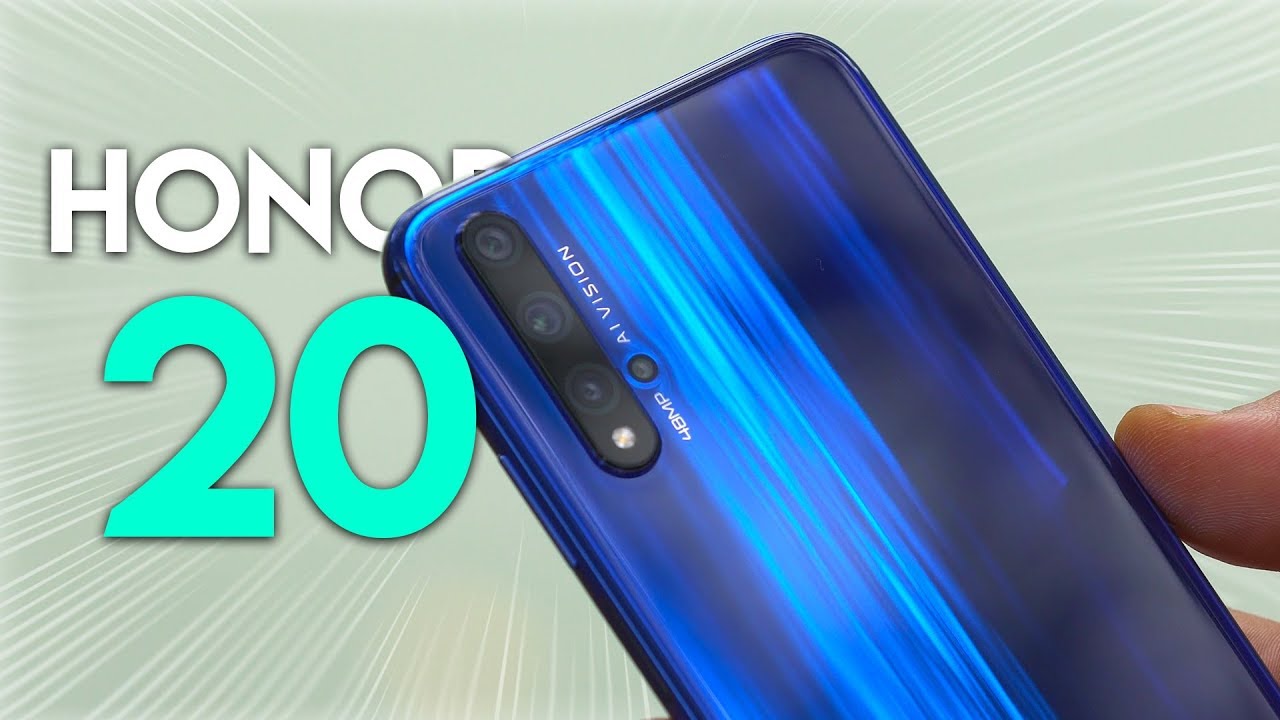 Je test enfin le Honor 20 !