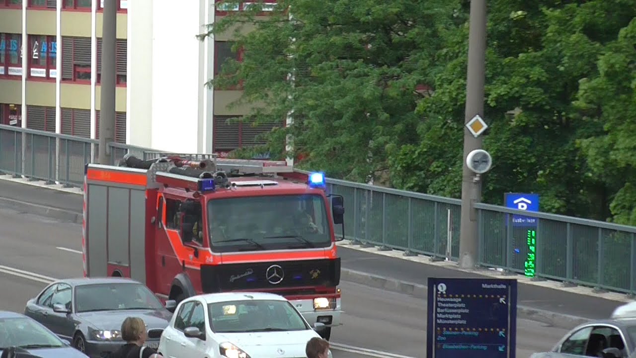 [Kleines Pressluftkonzert] L&ouml;schzug 1 Berufsfeuerwehr Basel-Stadt