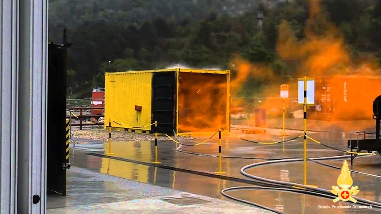 Esplosione Container