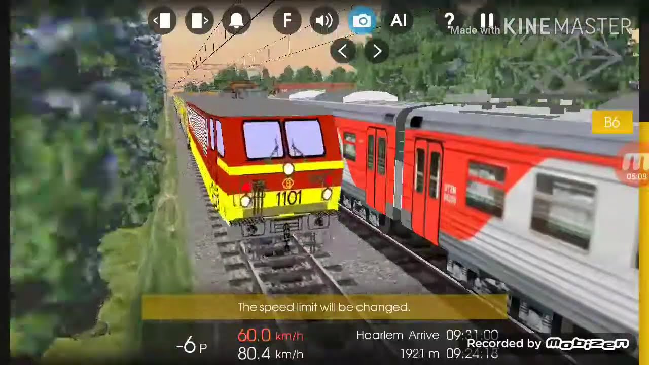 Обзор электричке ЭТ2М в hmmsim 2