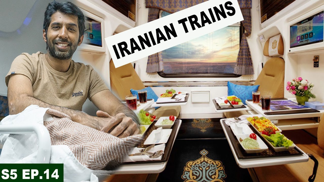 WORLD'S BEST TRAIN JOURNEY IN IRAN | S05 EP.14 | PAKISTAN TO SAUDI ARABIA MOTORCYCLE