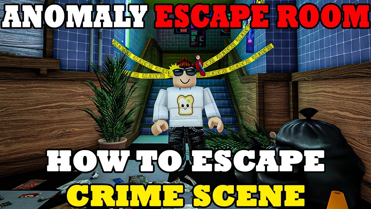👁️ ANOMALY: ESCAPE ROOM *Как сбежать с места преступления* ПОЛНОЕ ПРОХОЖДЕНИЕ [Roblox]