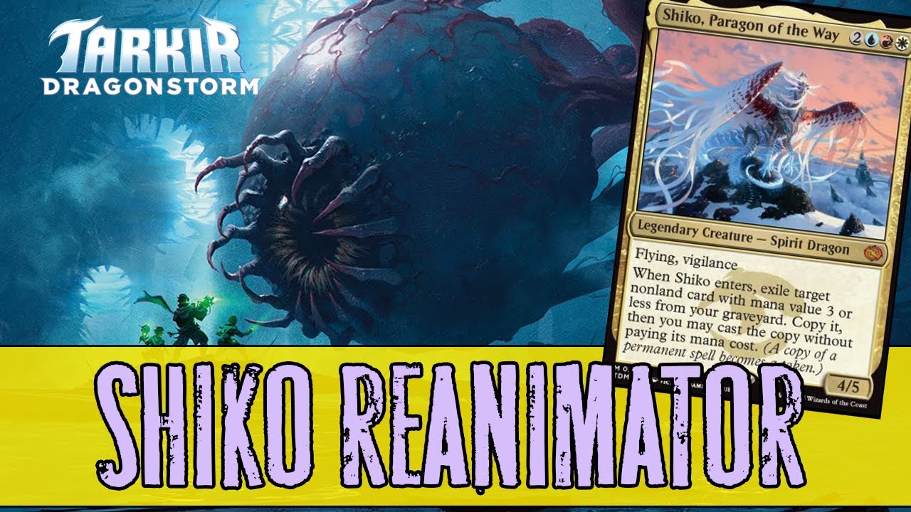 ШИКарная Колода ! MTG Arena Shiko ReanimatorTarkir DRAGONSTORM Standard DECK GUIDE