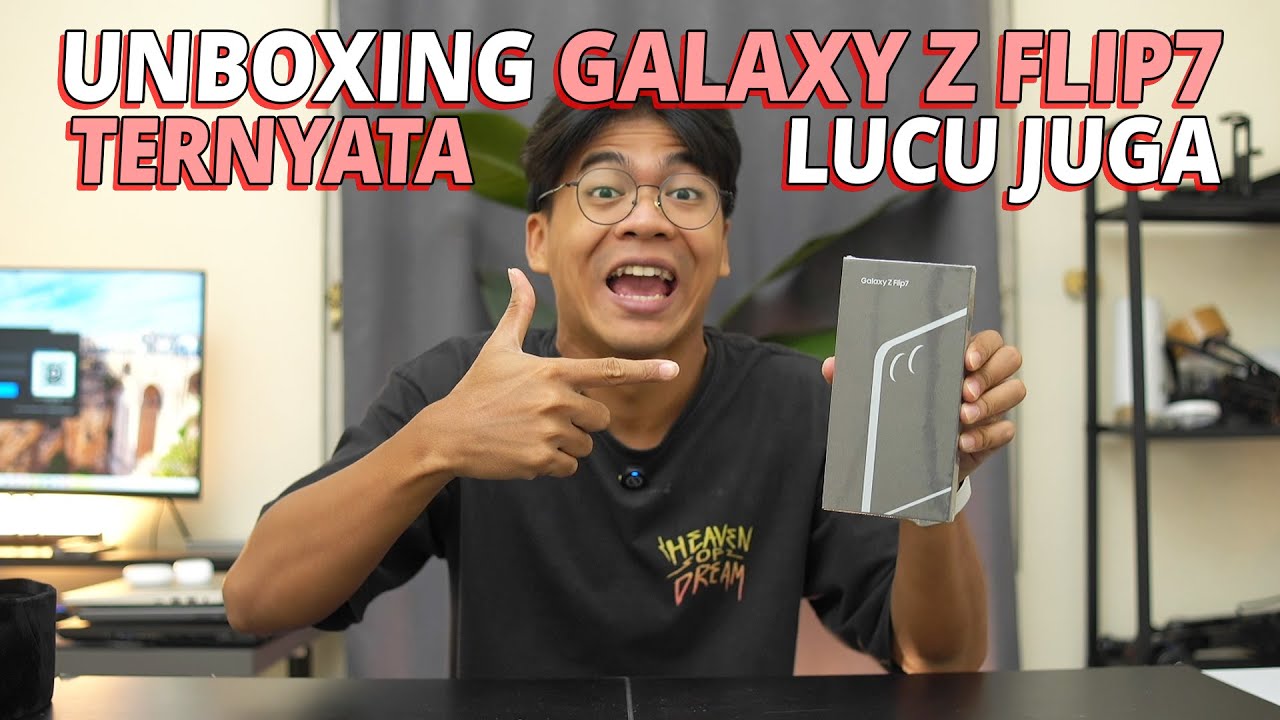 Unboxing HP Flip Terbaiknya Samsung! Galaxy Z Flip7