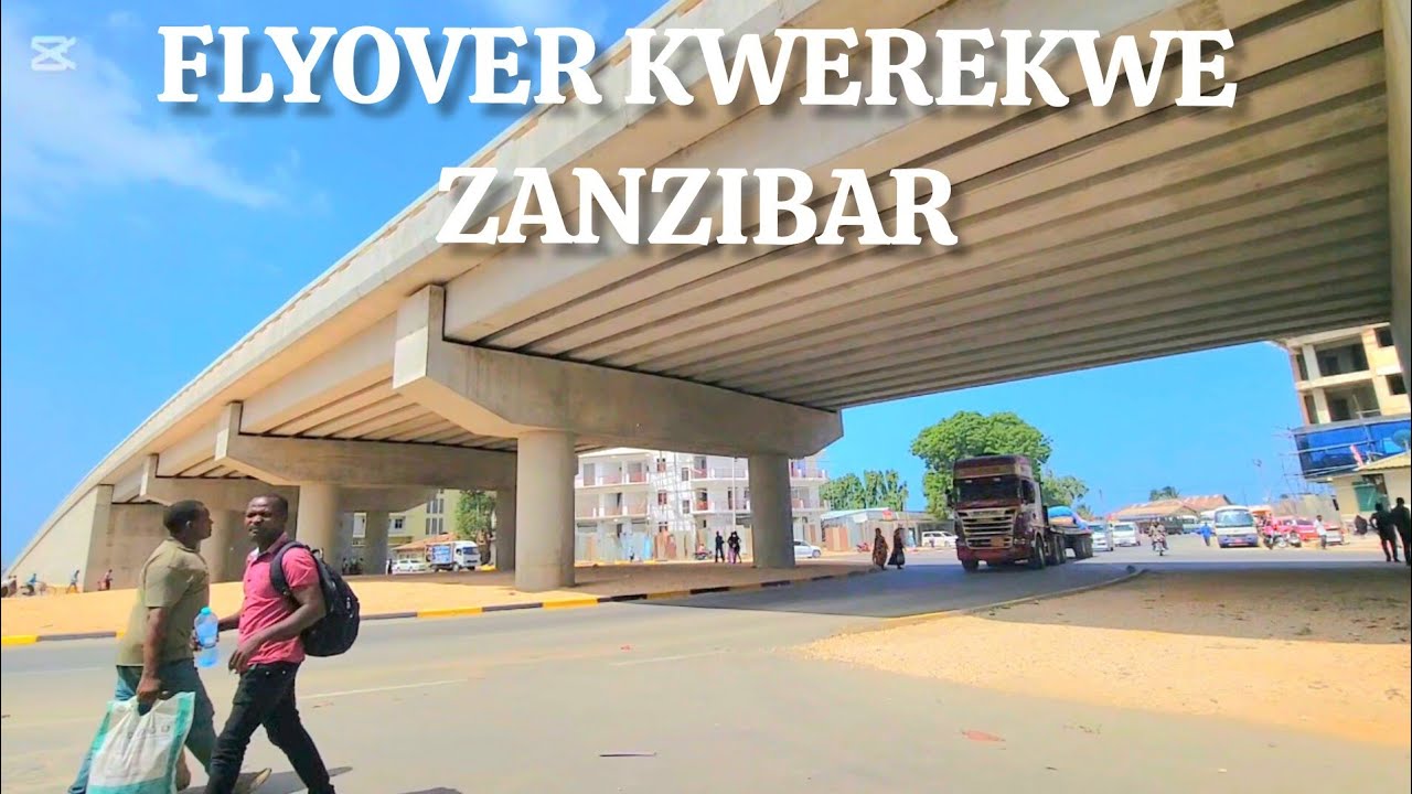 FLYOVER KWEREKWE ZANZIBAR #travel #youtube #tourism #zanzibar #get 