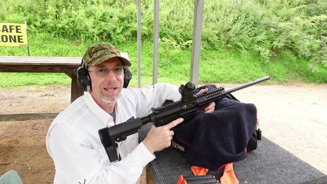 [70] Тест на дальность: Эксперимент с весами Pur-Tungsten Pine Derby. Карабин 9 мм AR с системой ...