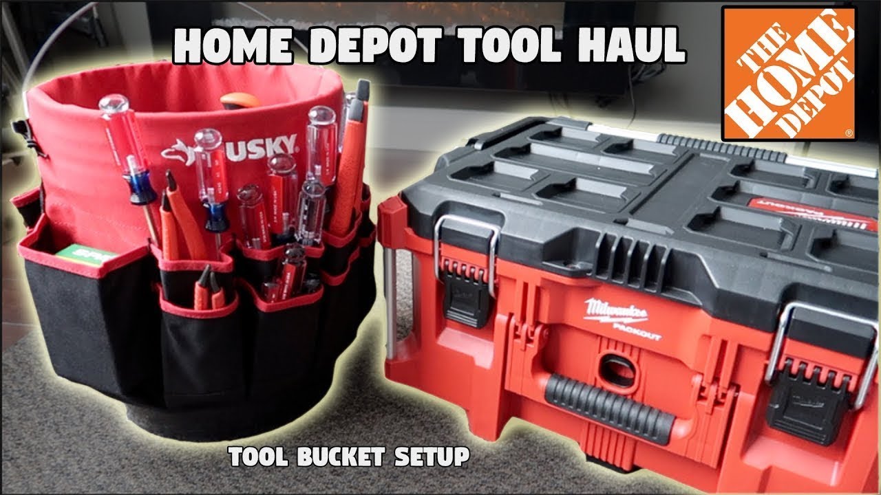 HOME DEPOT TOOL HAUL 2019 PART 2 (ADDING TO THE TOOL BUCKET)
