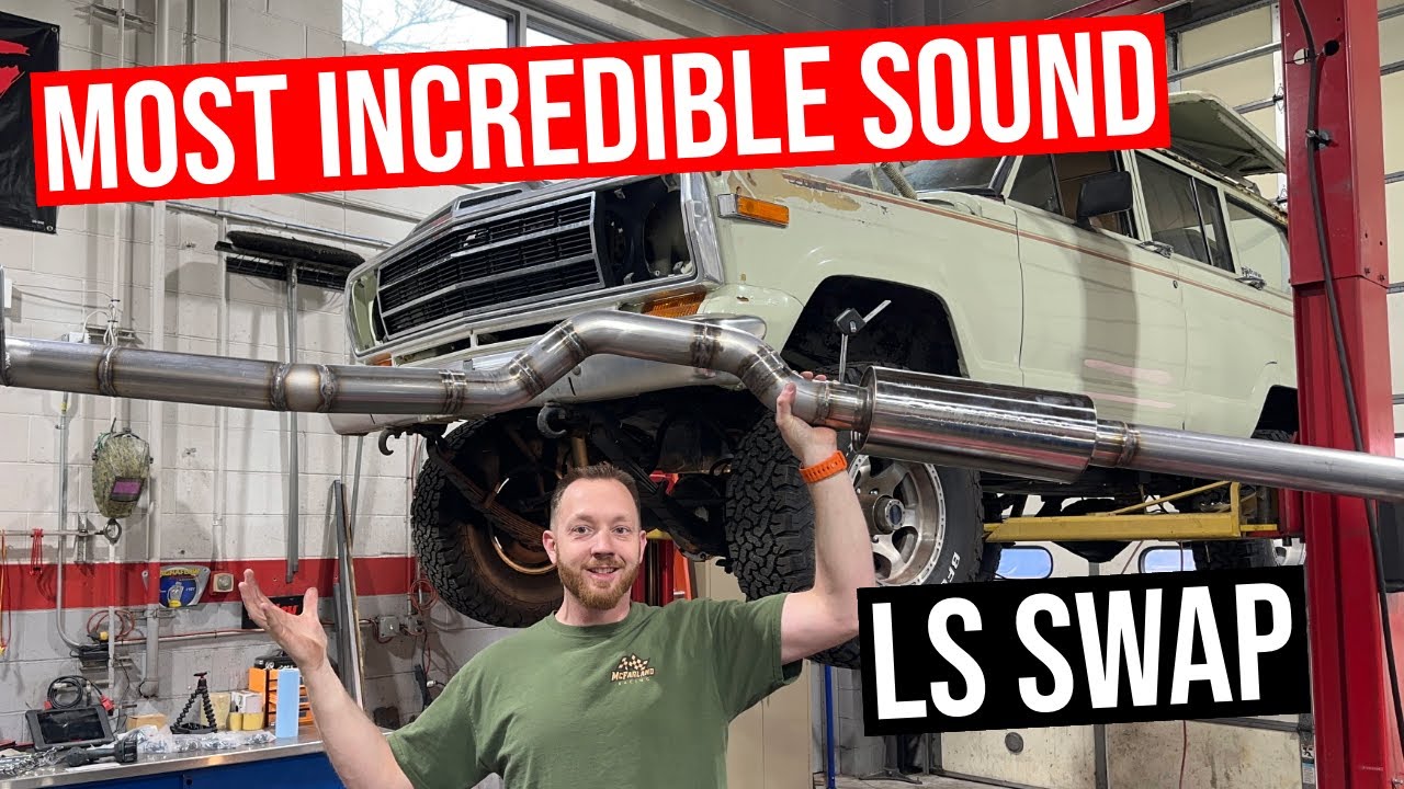 I built the BEST SOUNDING EXHAUST of any LS swap
