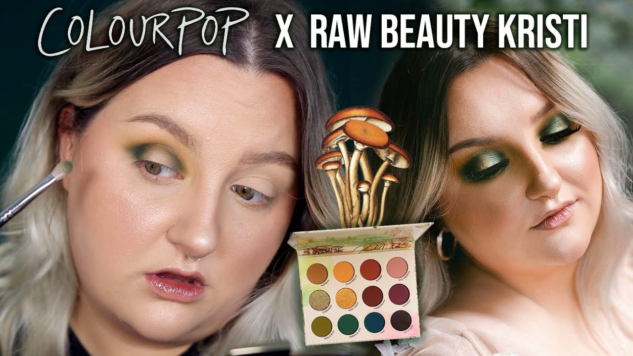 FIRST TUTORIAL USING RAWBEAUTYKRISTI x COLOURPOP COLLECTION!