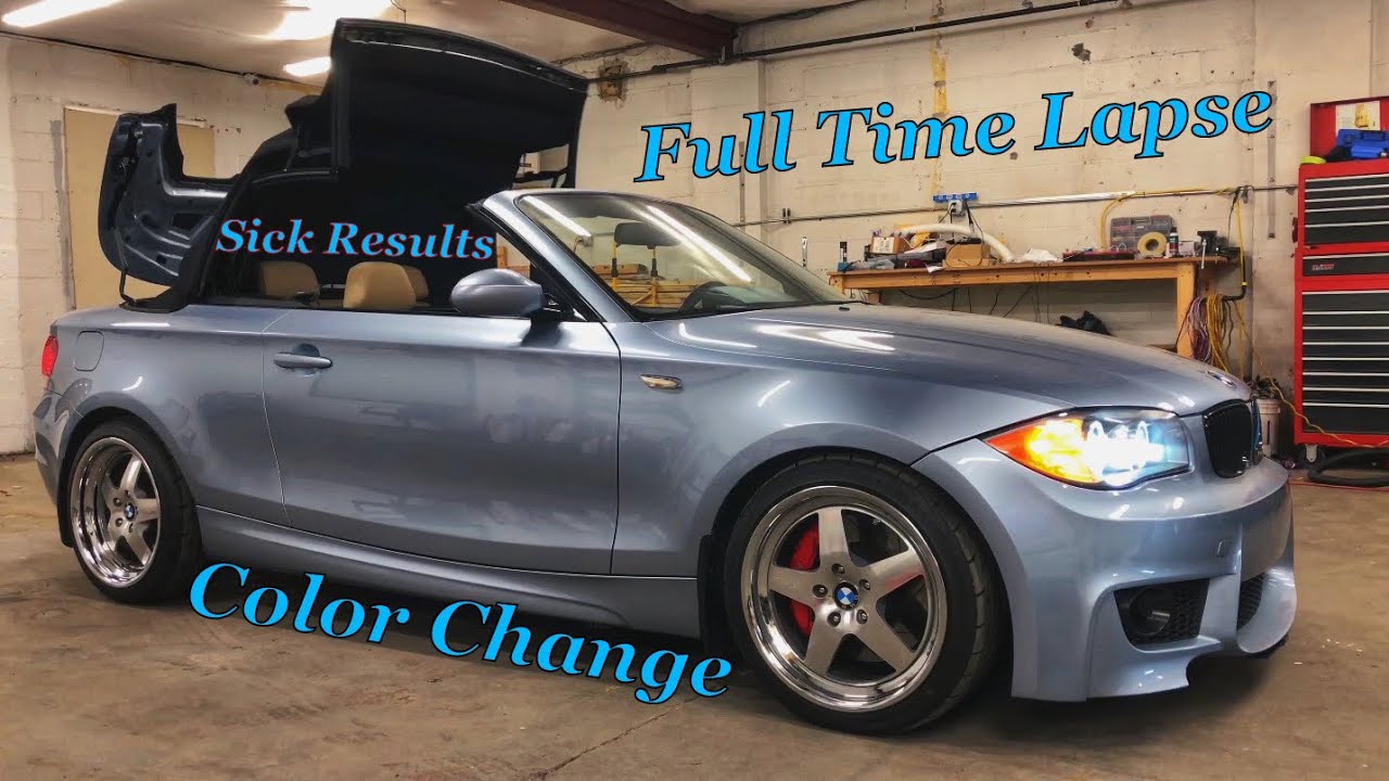 BMW Full Color Change Vinyl Wrap