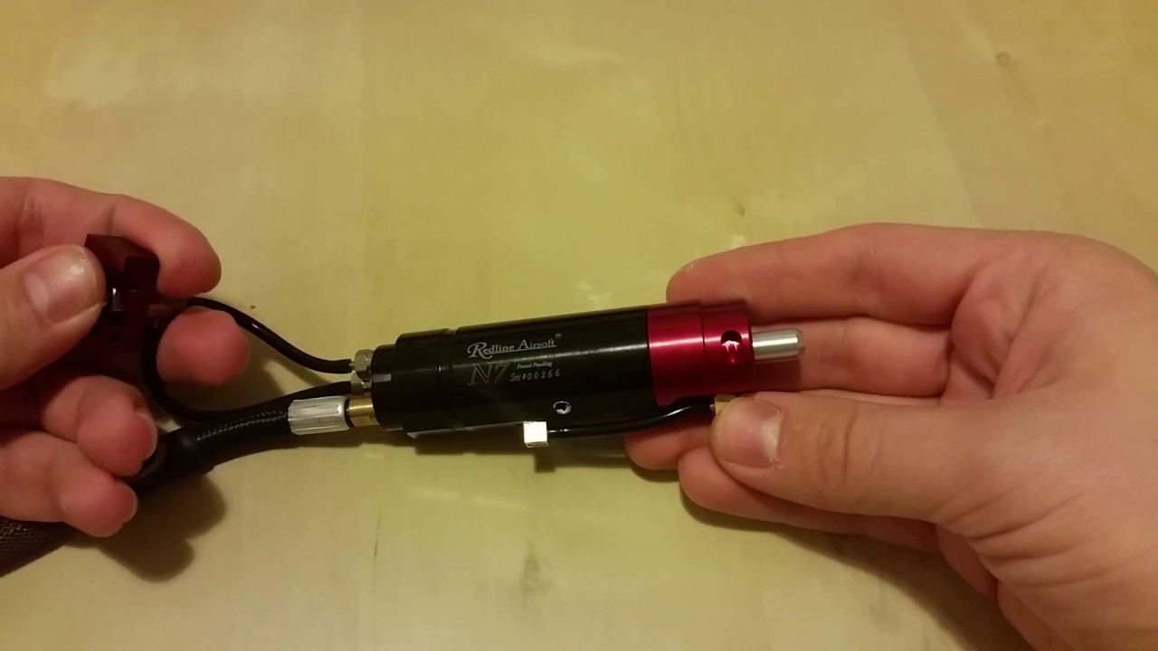 Red Line N7 MILSIM First impressions and nozzle disassembly.