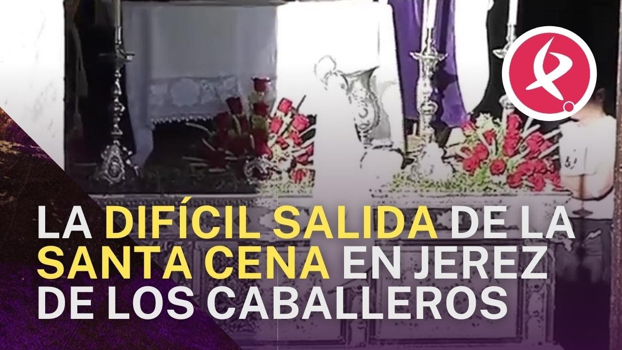 La estrecha salida de Jesús ante Pilatos en Jerez de los Caballeros | Canal Extremadura