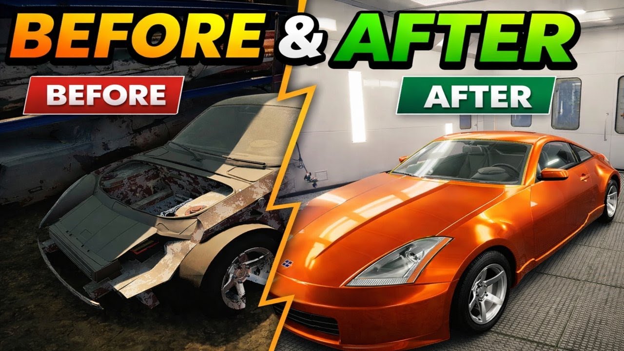 I Bought the Worst Car and Turned It Into a Supercar 😱🔥 Restoration of Nissan 350Z 