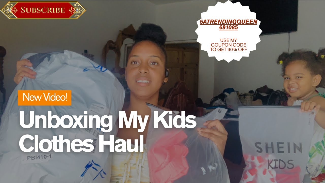$350 HUGE SHEIN KIDS & BABY HAUL | Trending Queen